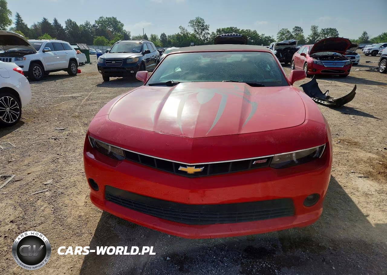 2015 Chevrolet Camaro Lt VIN:2G1FF3D37F9155490 - 5
