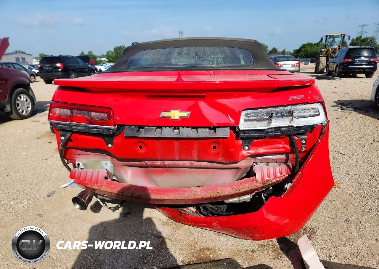 2015 Chevrolet Camaro Lt VIN:2G1FF3D37F9155490 - 6