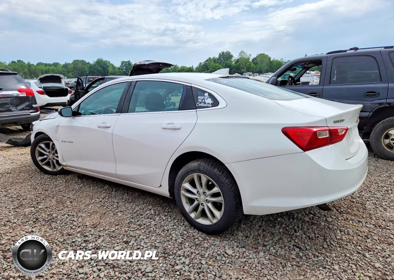 2017 Chevrolet Malibu Lt VIN:1G1ZE5STXHF123416 - 2