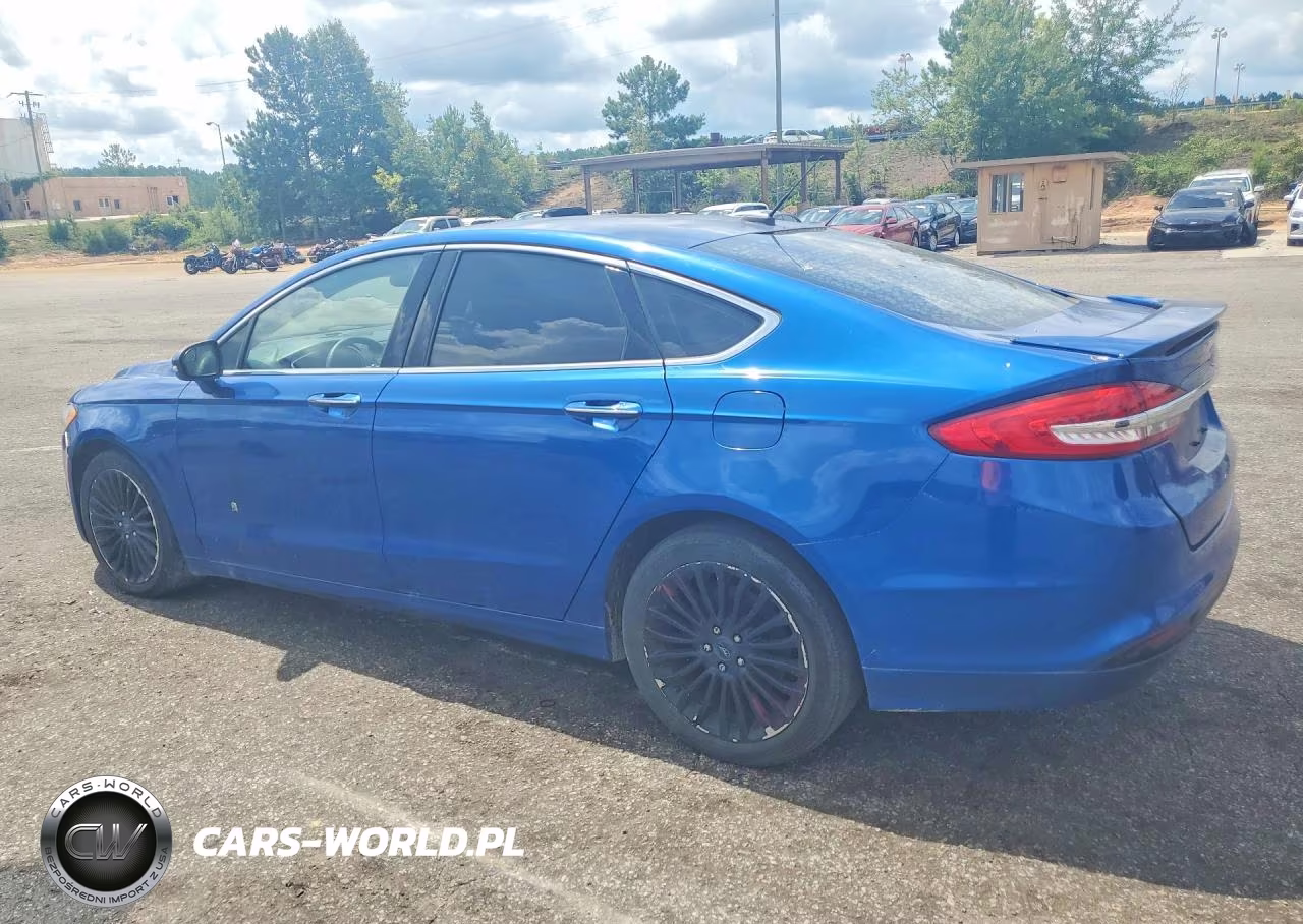 2018 Ford Fusion Titanium-Platinum Hev VIN:3FA6P0RU4JR247301 - 2