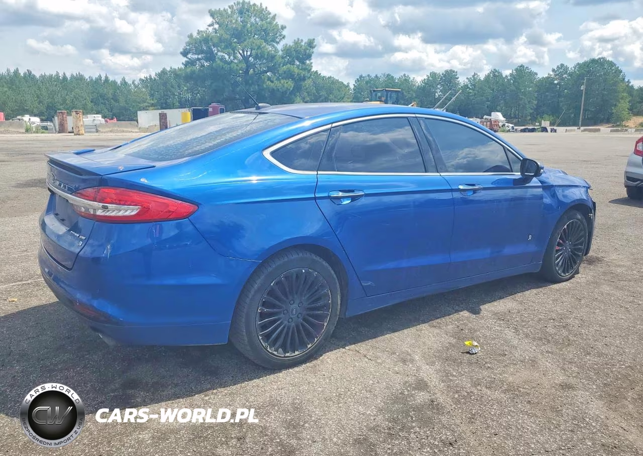 2018 Ford Fusion Titanium-Platinum Hev VIN:3FA6P0RU4JR247301 - 3