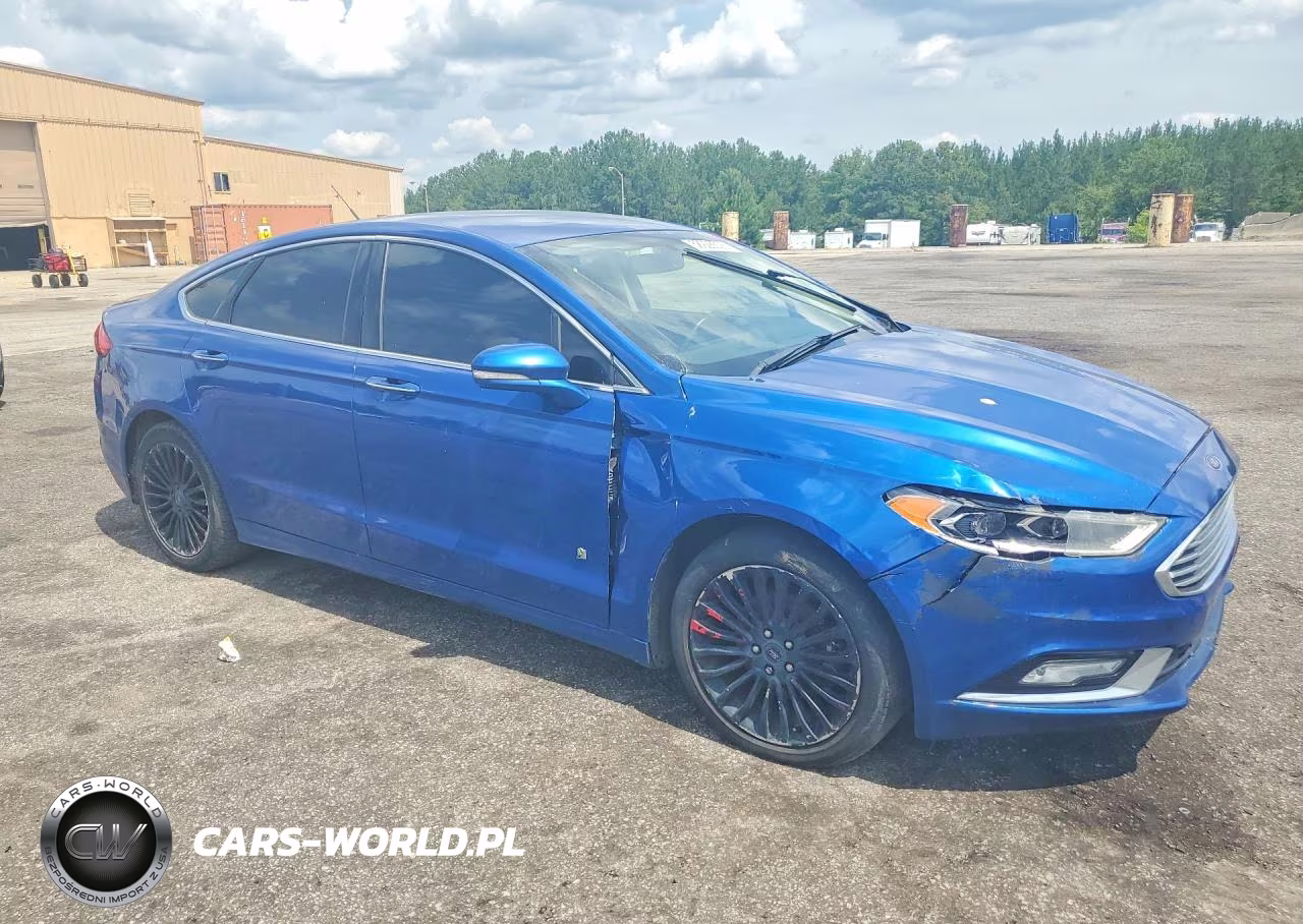 2018 Ford Fusion Titanium-Platinum Hev VIN:3FA6P0RU4JR247301 - 4