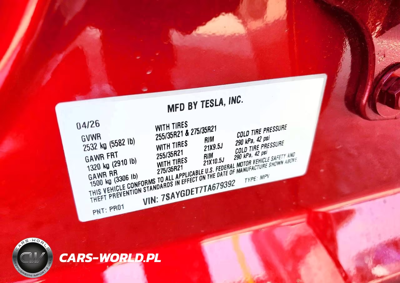 2026 Tesla Model Y VIN:7SAYGDET7TA679392 - 13