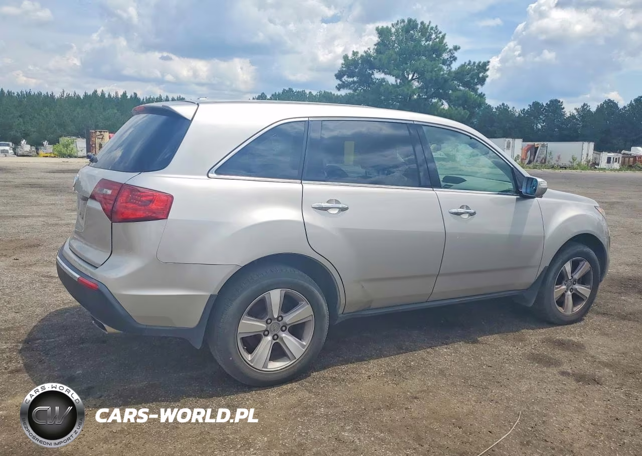 2013 Acura Mdx VIN:2HNYD2H24DH510369 - 3