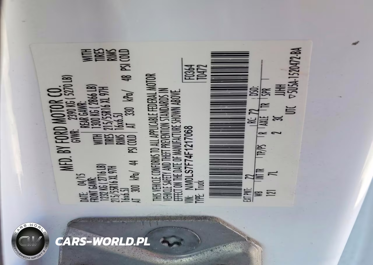 2015 Ford Transit Connect Xlt VIN:NM0LS7F74F1217068 - 12