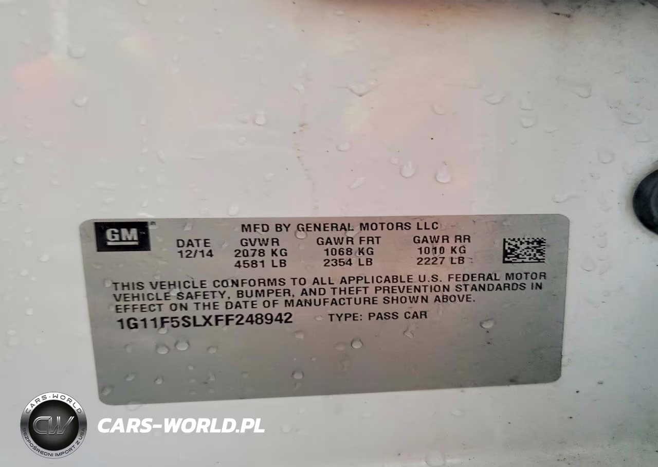 2015 Chevrolet Malibu Ltz VIN:1G11F5SLXFF248942 - 12