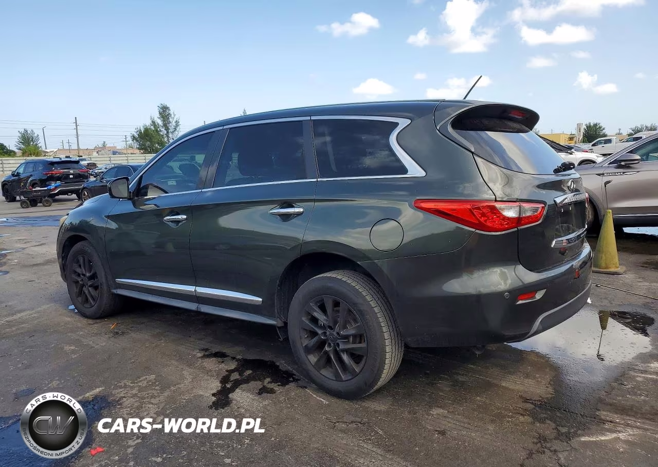 2013 Infiniti Jx35 Base VIN:5N1AL0MM6DC323932 - 2