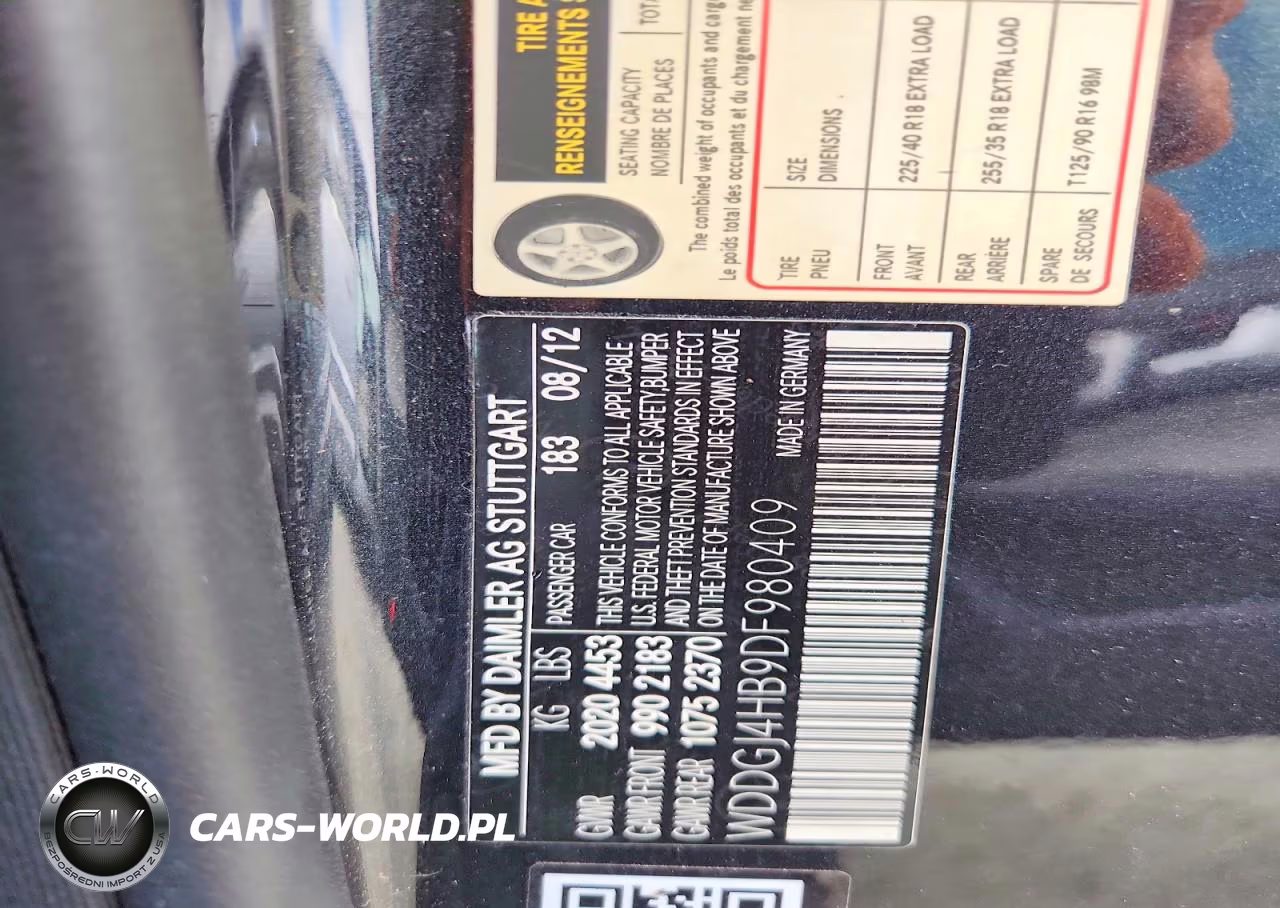 2013 Mercedes-Benz C 250 VIN:WDDGJ4HB9DF980409 - 13