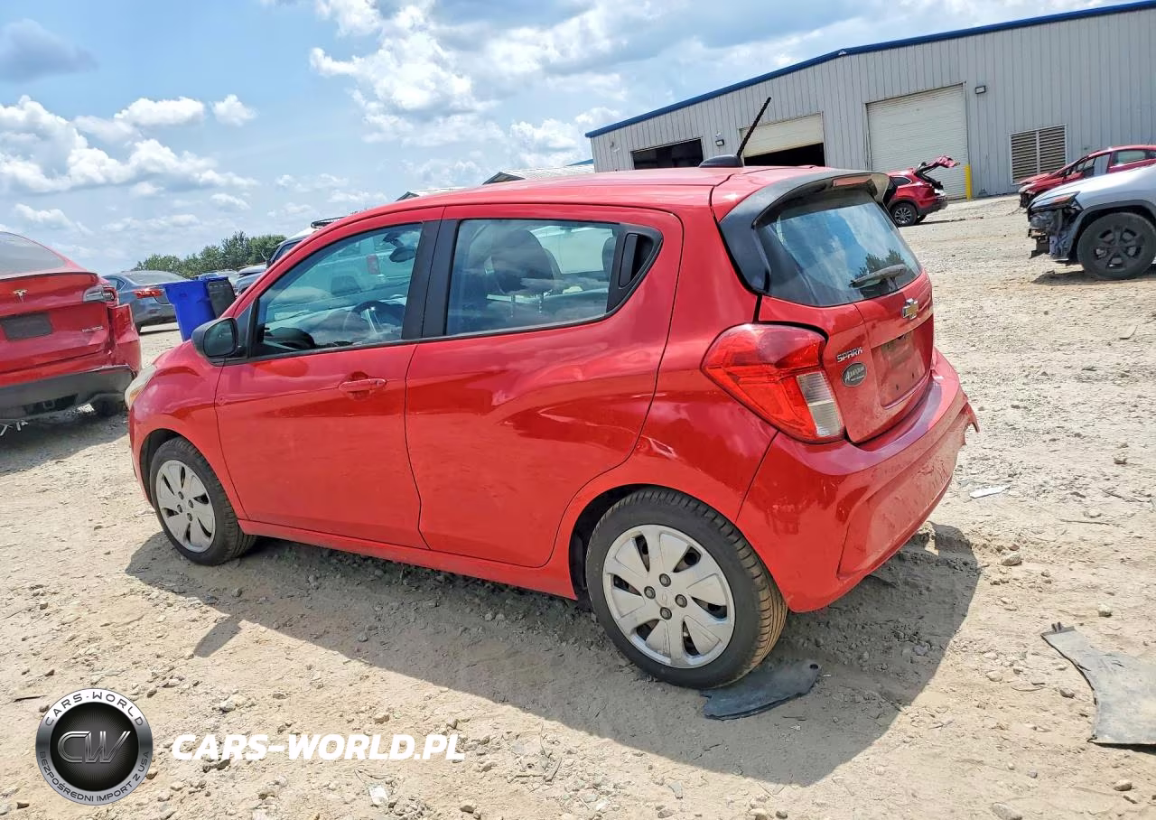 2018 Chevrolet Spark Ls VIN:KL8CB6SA2JC452850 - 2