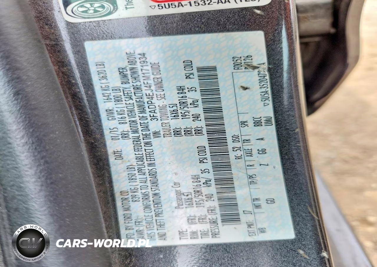 2015 Ford Fiesta Se VIN:3FADP4EJ4FM171934 - 12