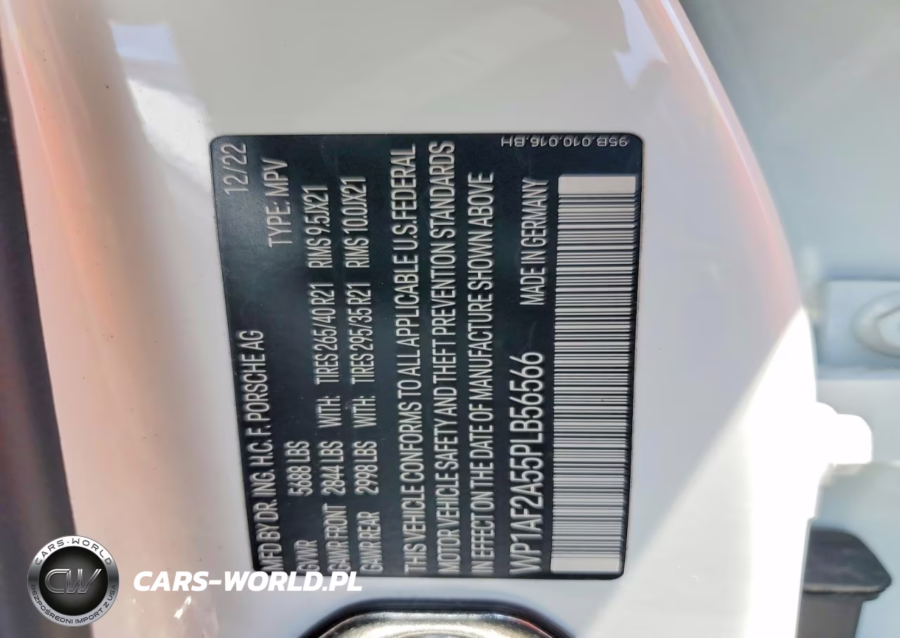 2023 Porsche Macan Gts VIN:WP1AF2A55PLB56566 - 13