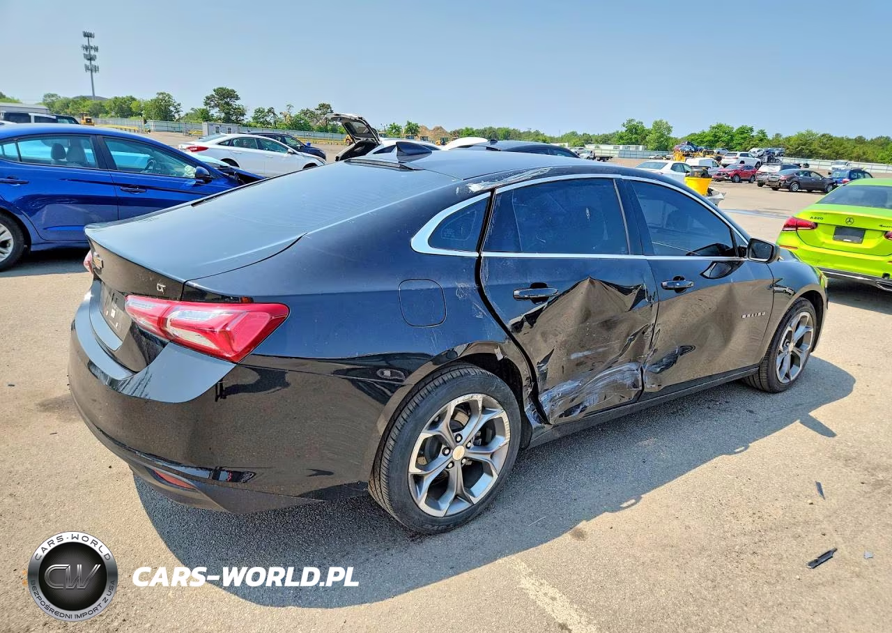 2021 Chevrolet Malibu Lt VIN:1G1ZD5ST4MF072590 - 3