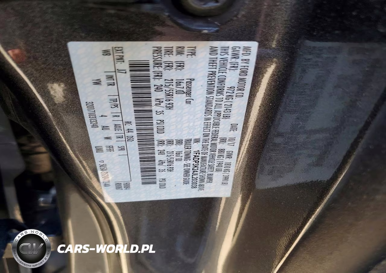 2018 Ford Focus Se VIN:1FADP3K24JL203038 - 12