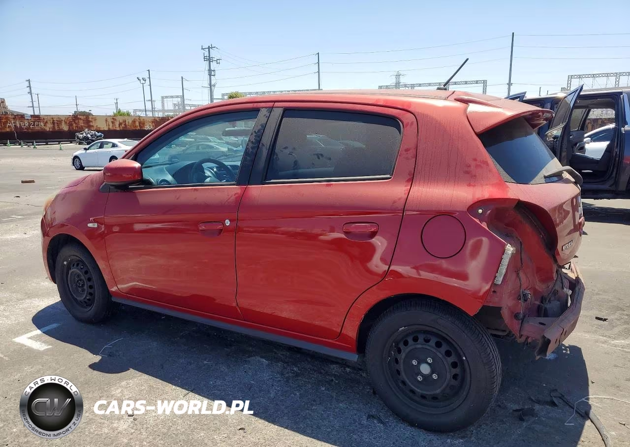 2015 Mitsubishi Mirage De VIN:ML32A3HJ4FH032323 - 2