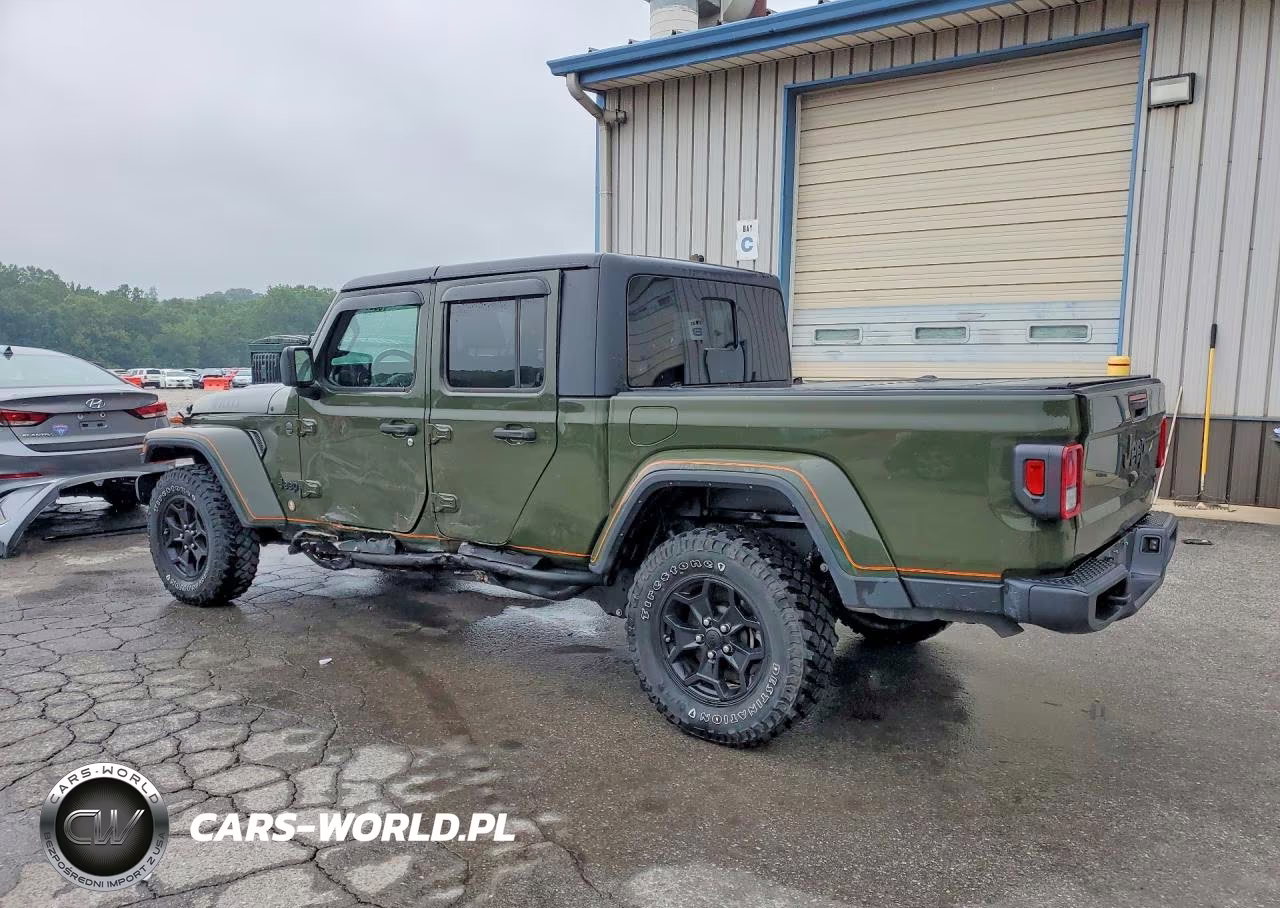 2022 Jeep Gladiator Sport VIN:1C6HJTAG9NL145628 - 2