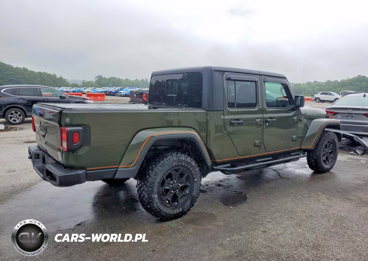 2022 Jeep Gladiator Sport VIN:1C6HJTAG9NL145628 - 3