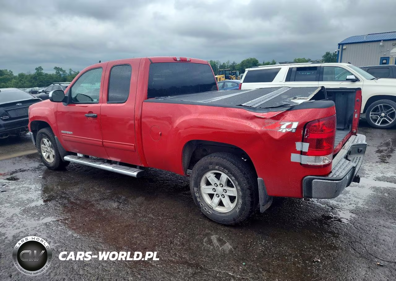 2011 GMC Sierra K1500 Sle VIN:1GTR2VE36BZ403352 - 2