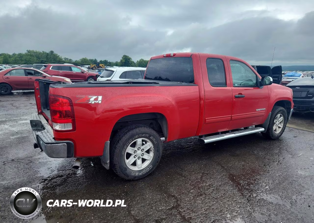 2011 GMC Sierra K1500 Sle VIN:1GTR2VE36BZ403352 - 3