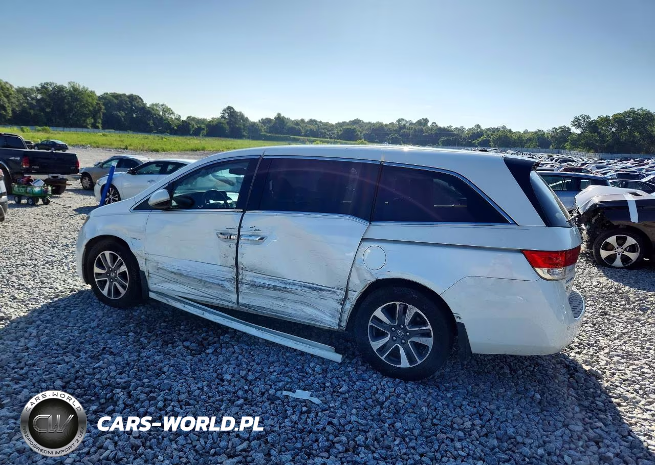 2014 Honda Odyssey Touring VIN:5FNRL5H90EB065339 - 2