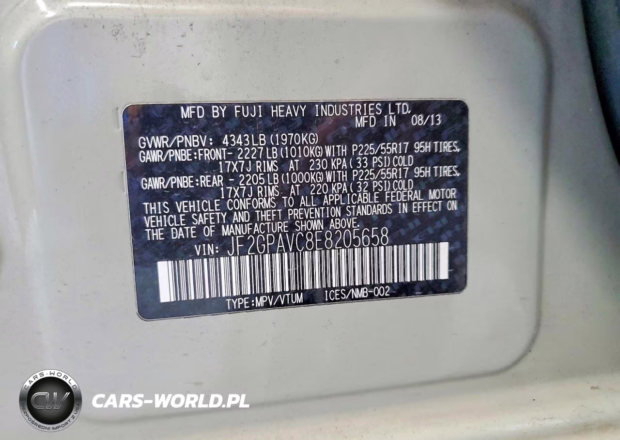 2014 Subaru Xv Crosstrek 2.0 Premium VIN:JF2GPAVC8E8205658 - 13