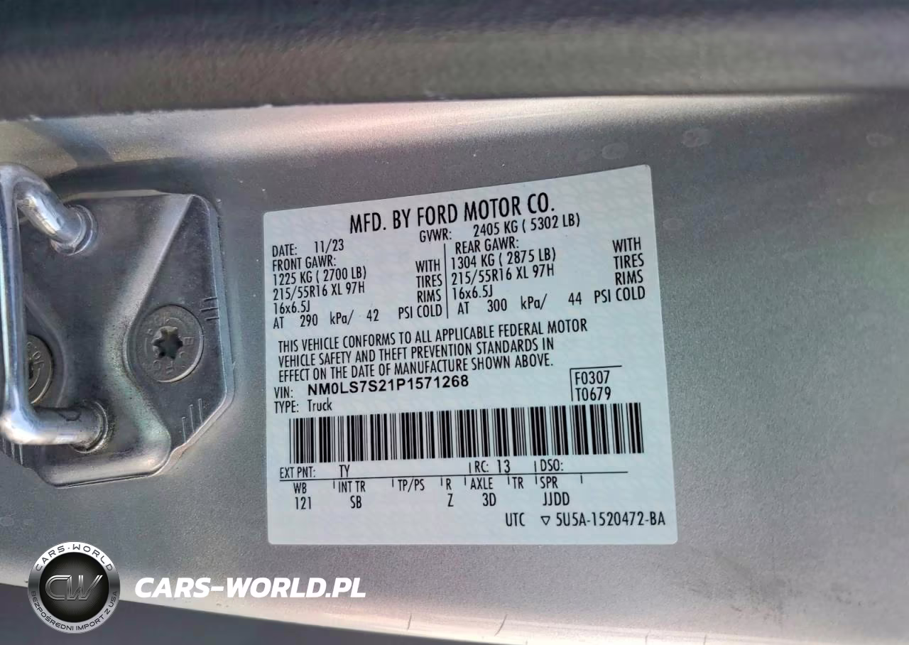 2023 Ford Transit Connect Xl Delivery Van VIN:NM0LS7S21P1571268 - 13