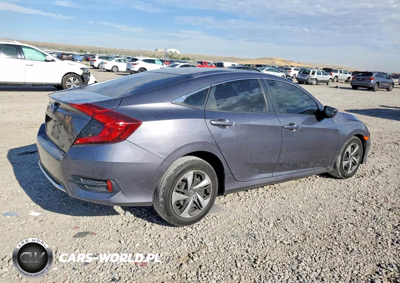 2020 Honda Civic Lx VIN:2HGFC2F67LH544070 - 3