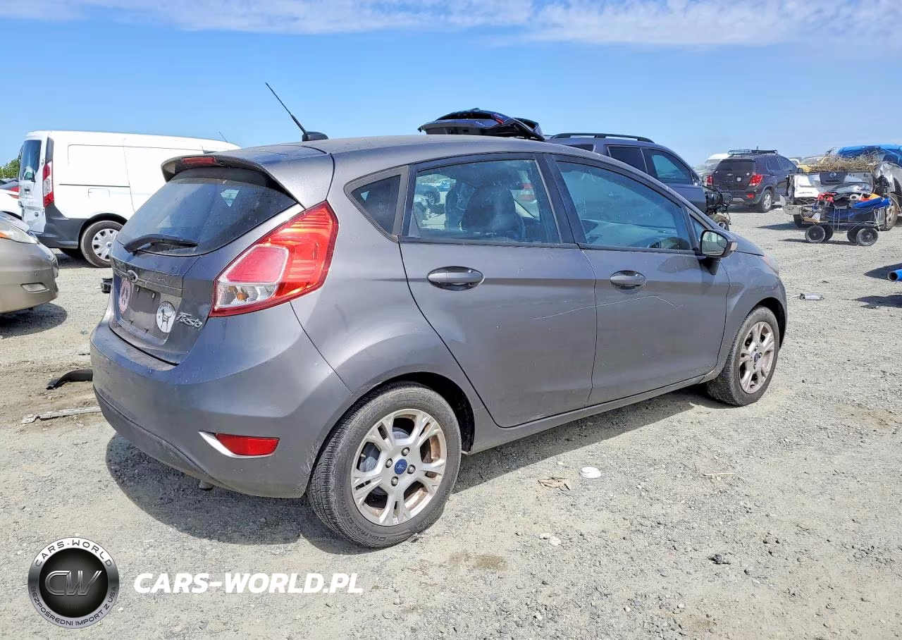 2014 Ford Fiesta Se VIN:3FADP4EJ9EM121626 - 3