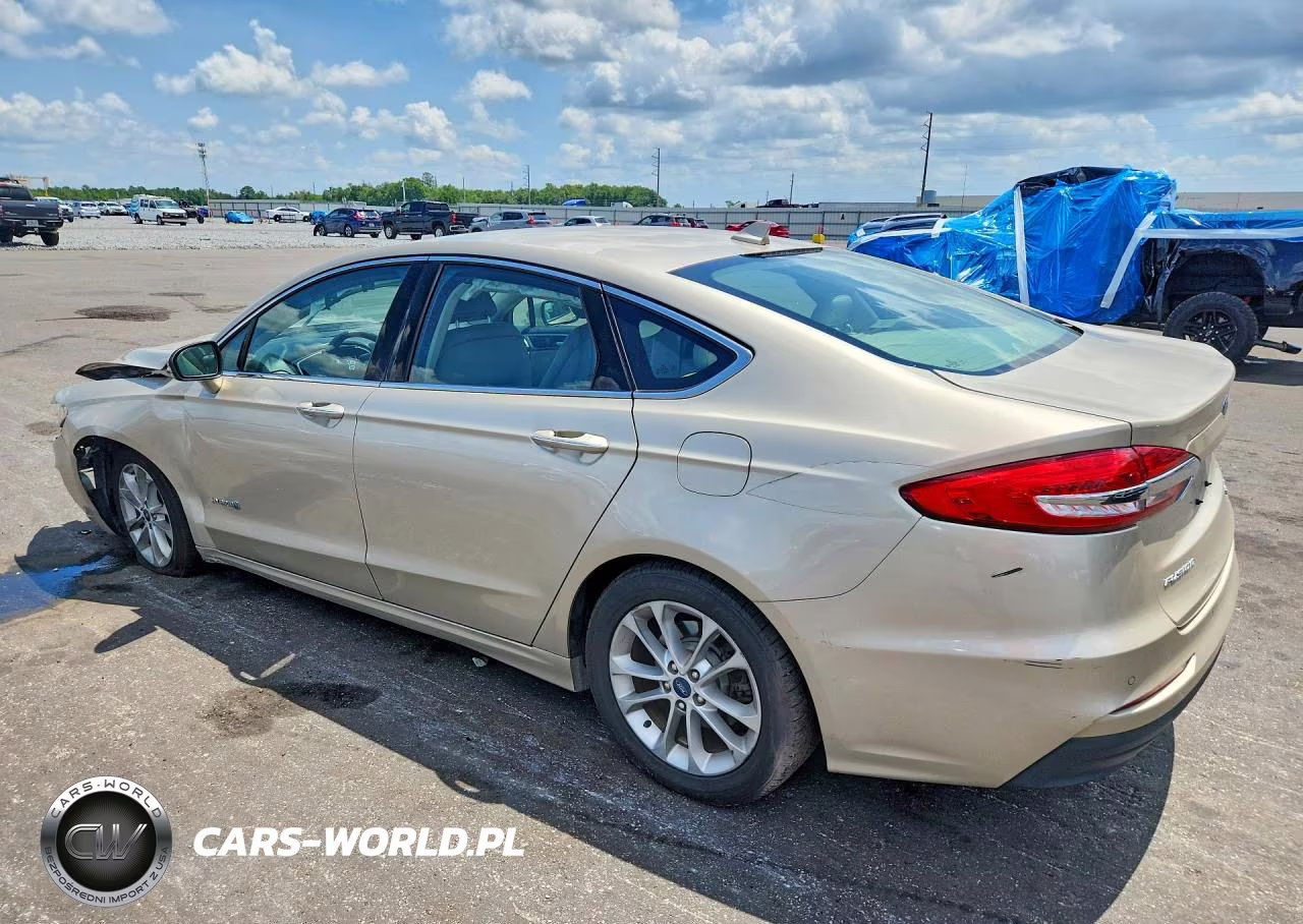 2019 Ford Fusion Sel VIN:3FA6P0MU1KR167365 - 2