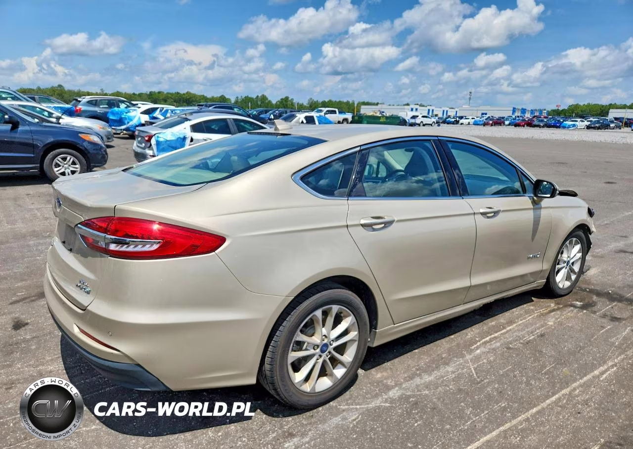 2019 Ford Fusion Sel VIN:3FA6P0MU1KR167365 - 3