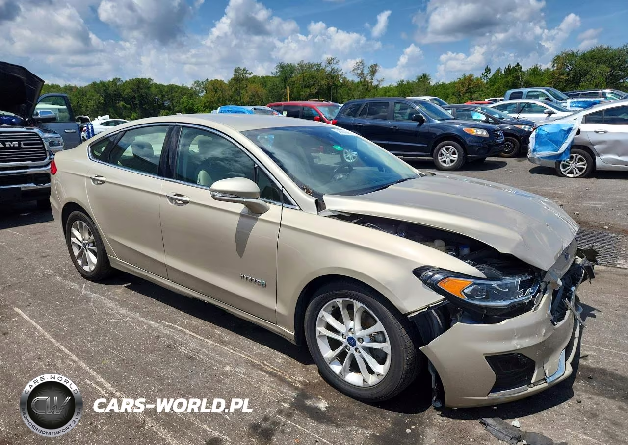 2019 Ford Fusion Sel VIN:3FA6P0MU1KR167365 - 4