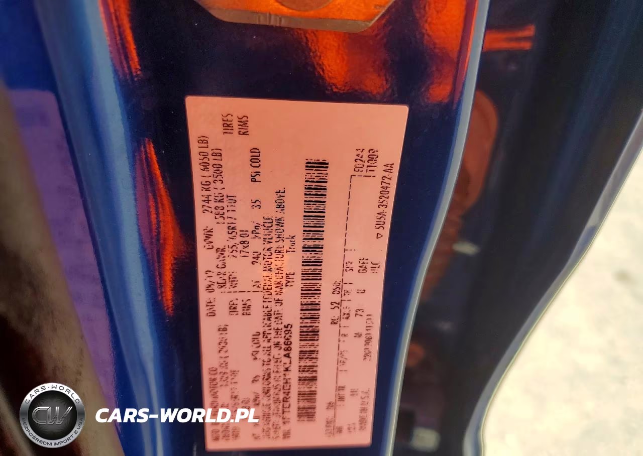 2019 Ford Ranger Xl VIN:1FTER4EH1KLA86695 - 12