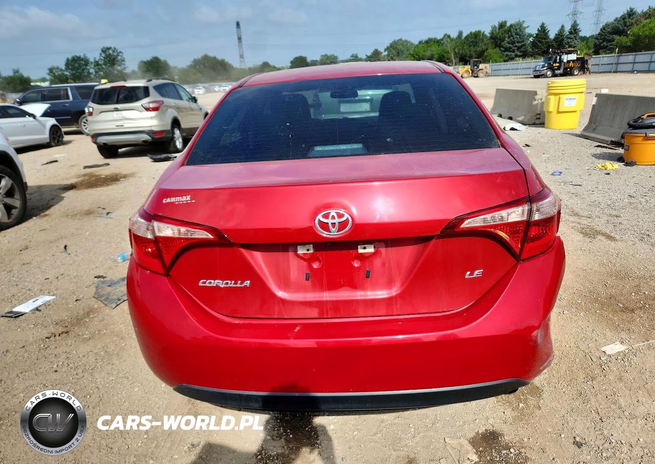 2017 Toyota Corolla Le VIN:5YFBURHE1HP666089 - 6