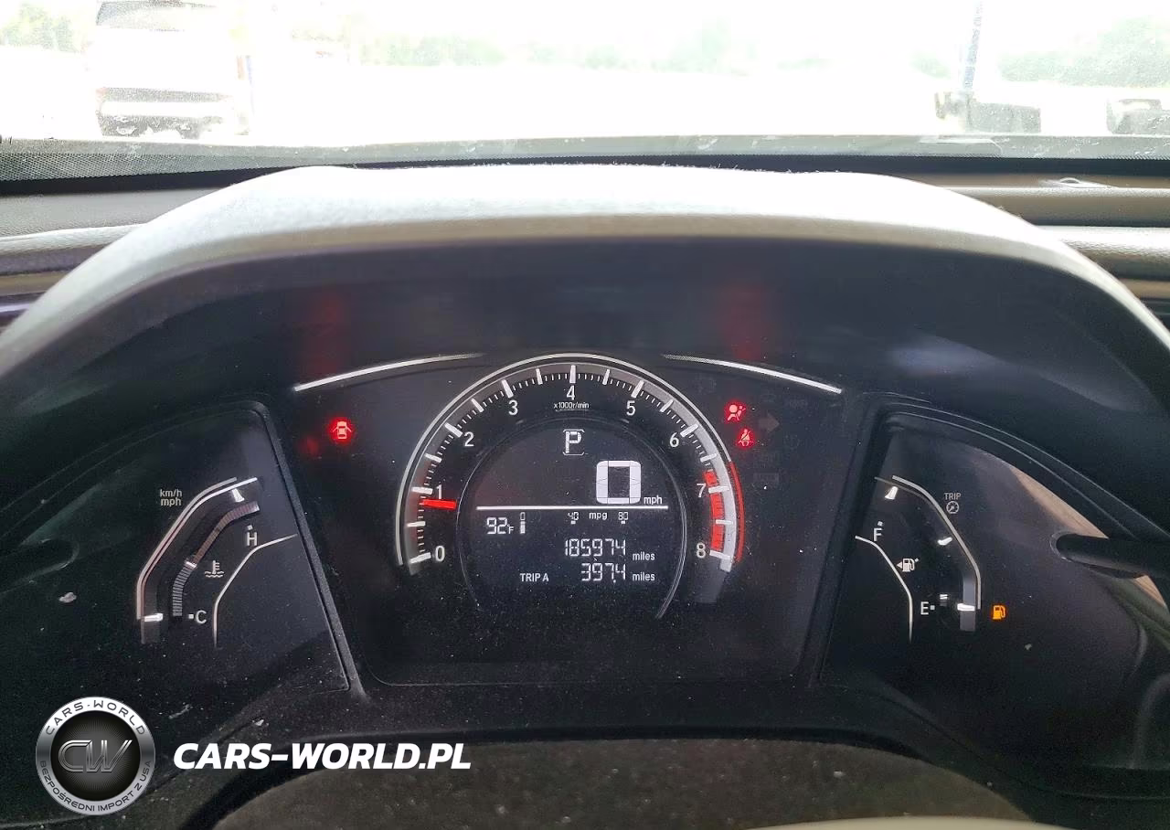 2016 Honda Civic Lx VIN:19XFC2F52GE033454 - 9