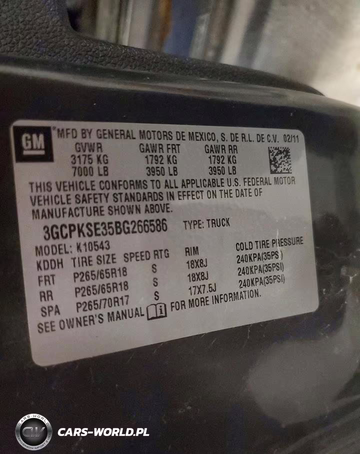 2011 Chevrolet Silverado K1500 Lt VIN:3GCPKSE35BG266586 - 12