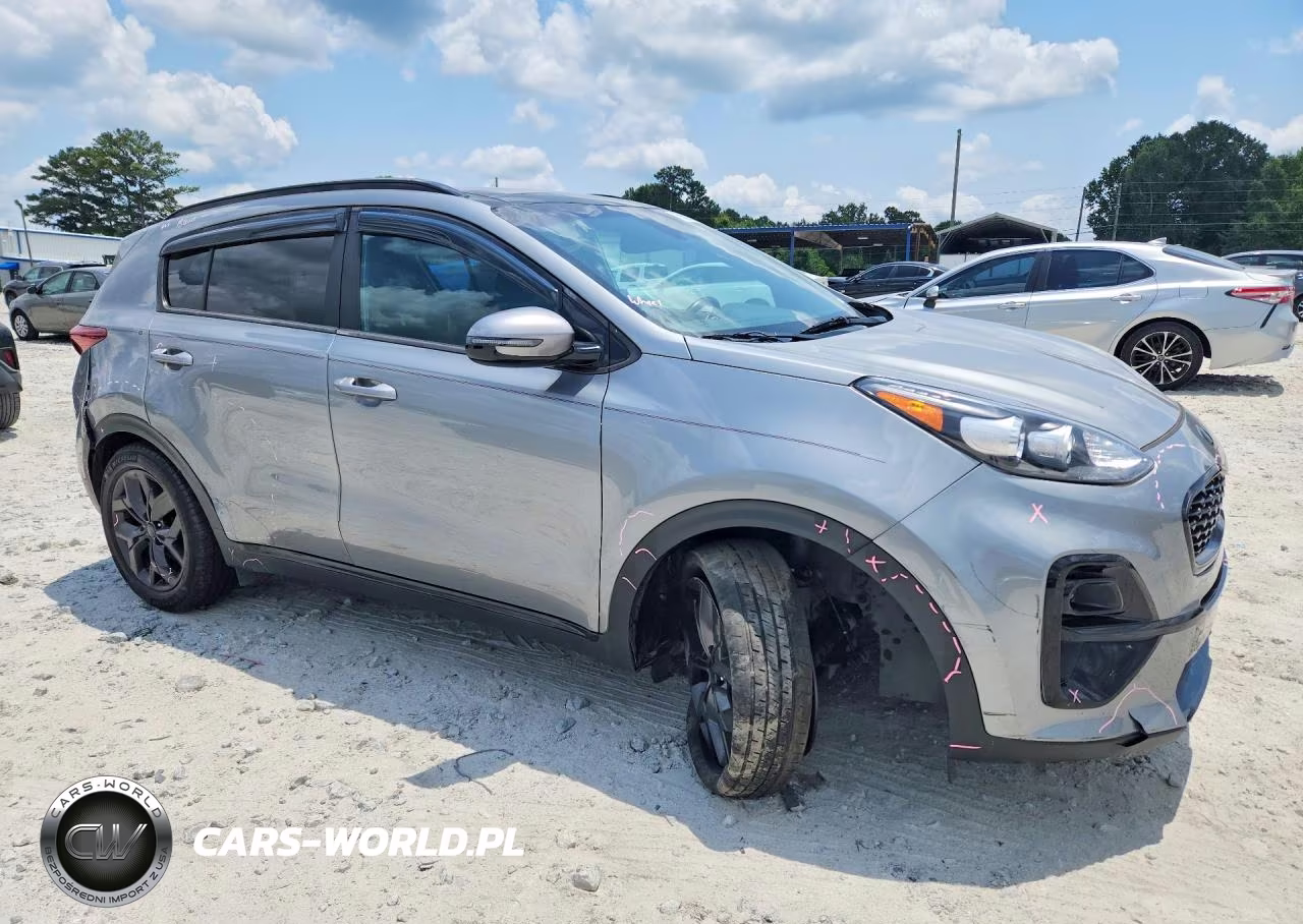 2021 Kia Sportage S VIN:KNDP63AC0M7918271 - 4