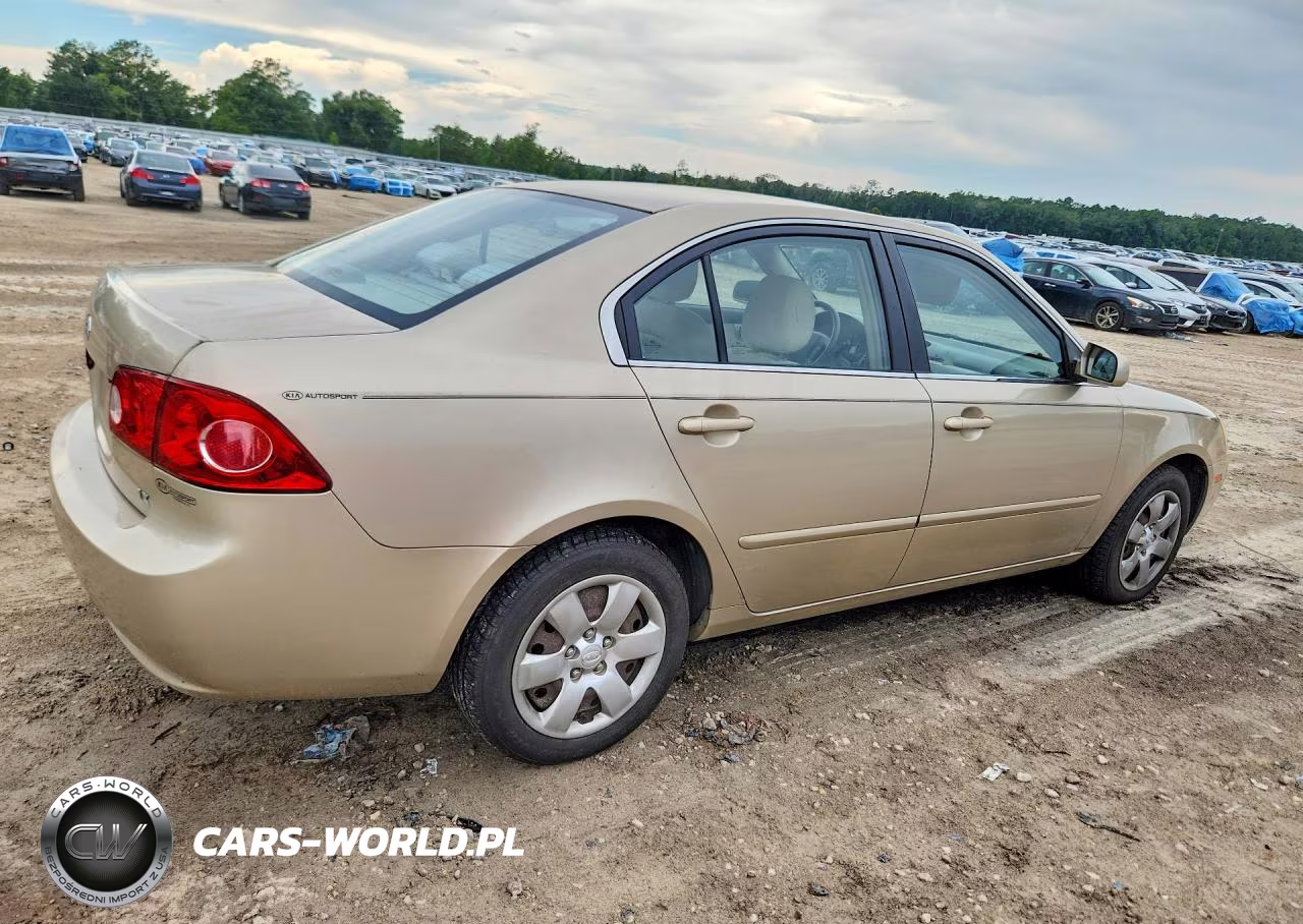 2007 Kia Optima Lx VIN:KNAGE123775146788 - 3
