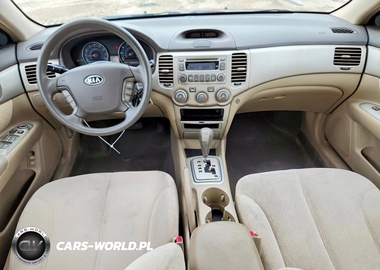 2007 Kia Optima Lx VIN:KNAGE123775146788 - 8