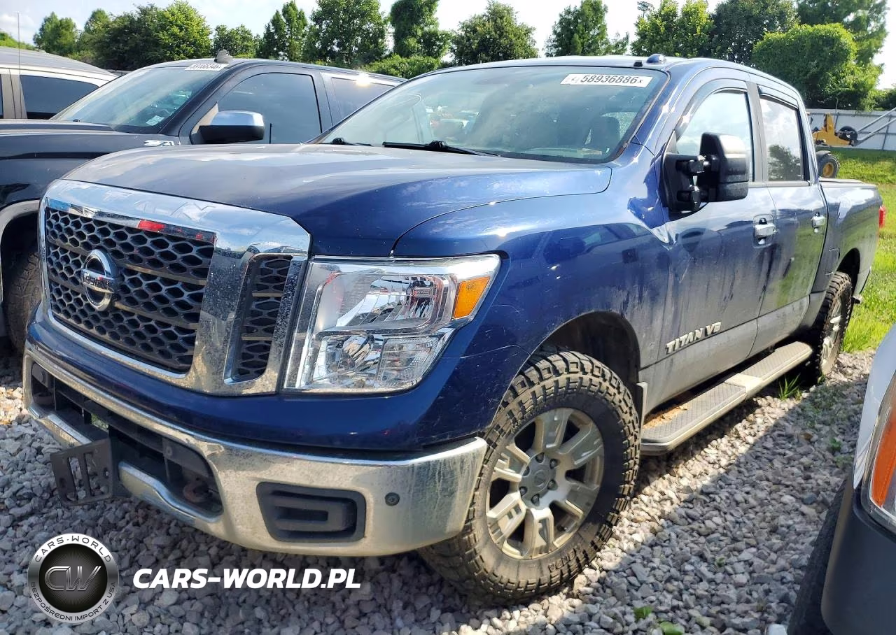 2018 Nissan Titan Sv VIN:1N6AA1E5XJN541781 - 1