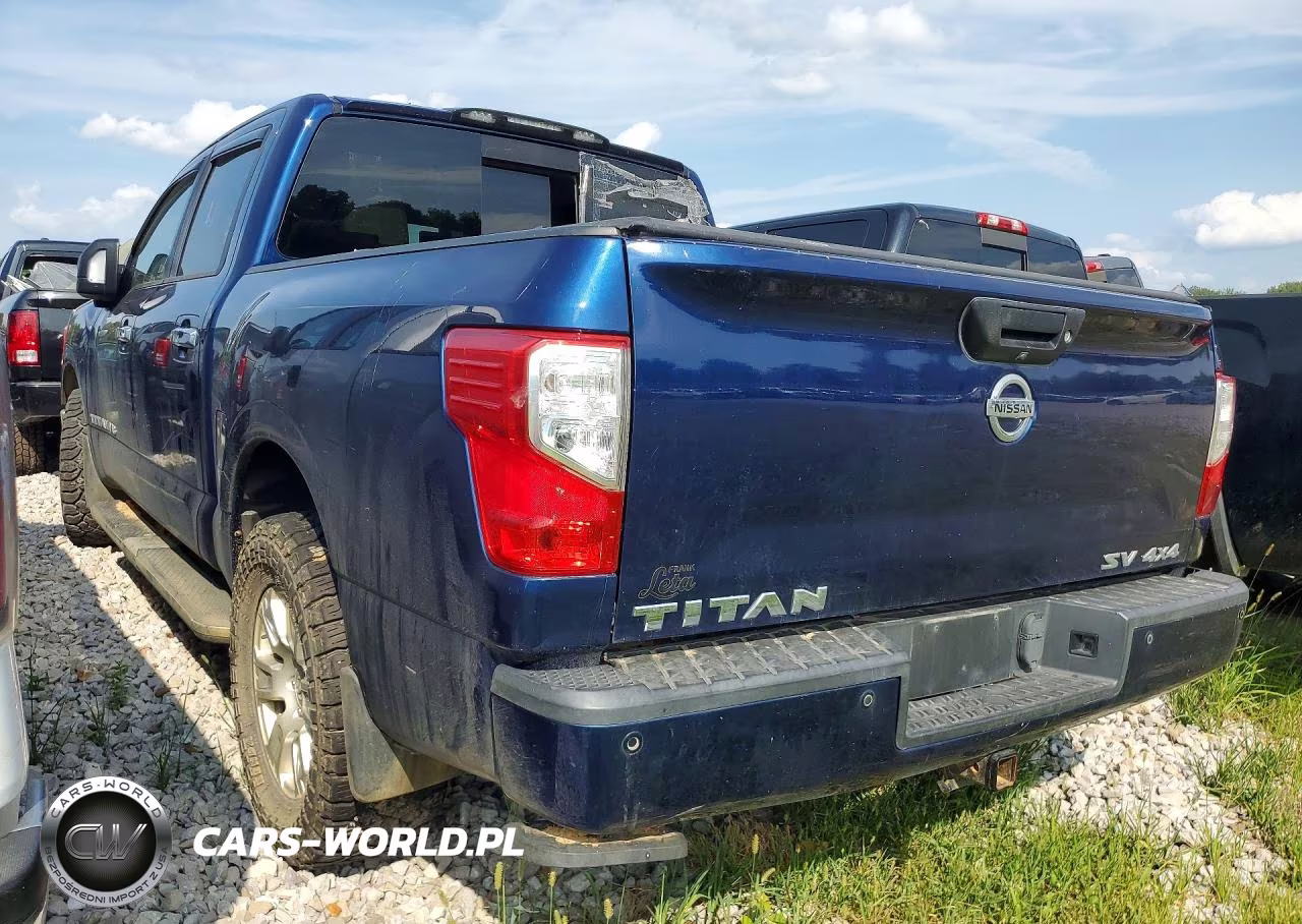 2018 Nissan Titan Sv VIN:1N6AA1E5XJN541781 - 2