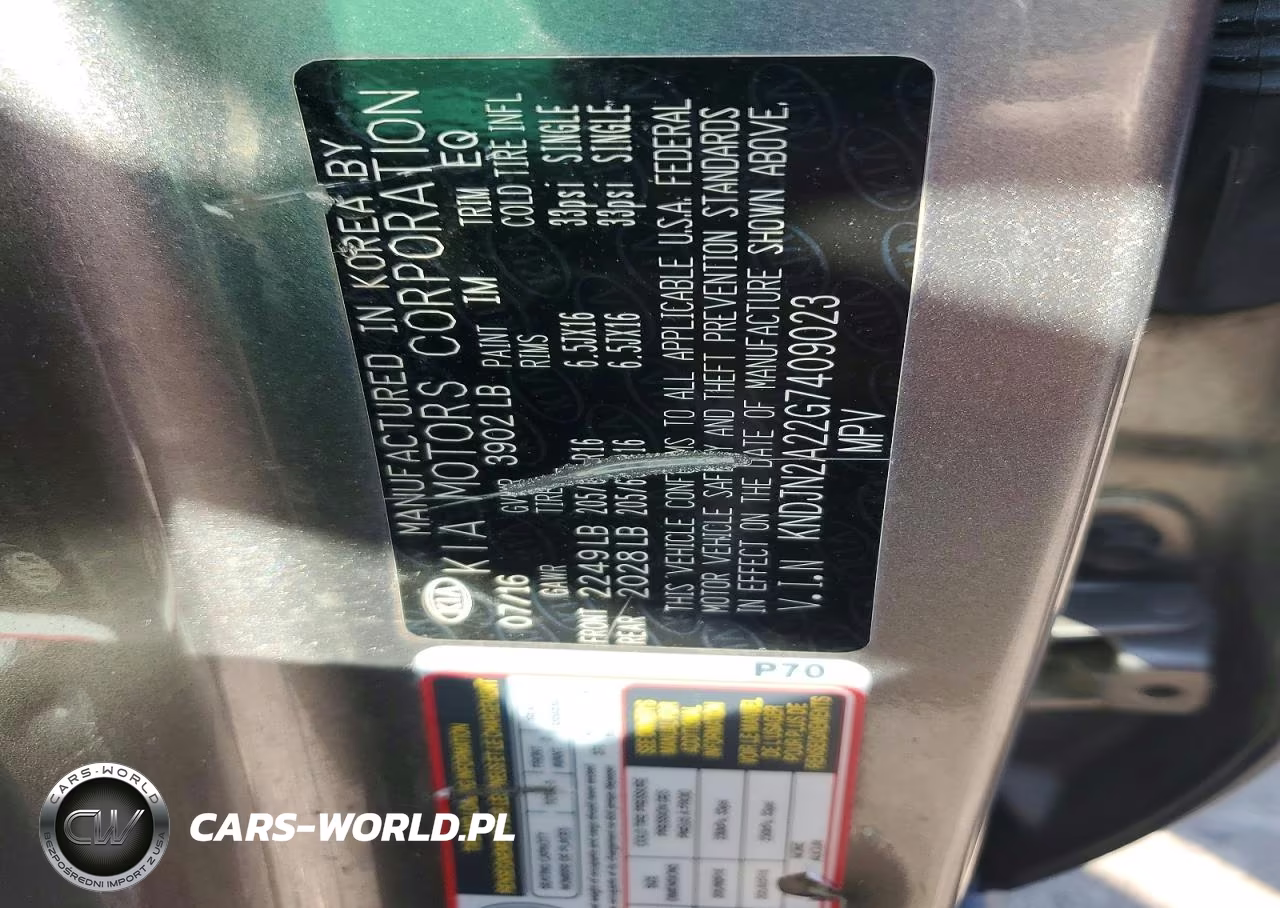 2016 Kia Soul Base VIN:KNDJN2A22G7409023 - 12