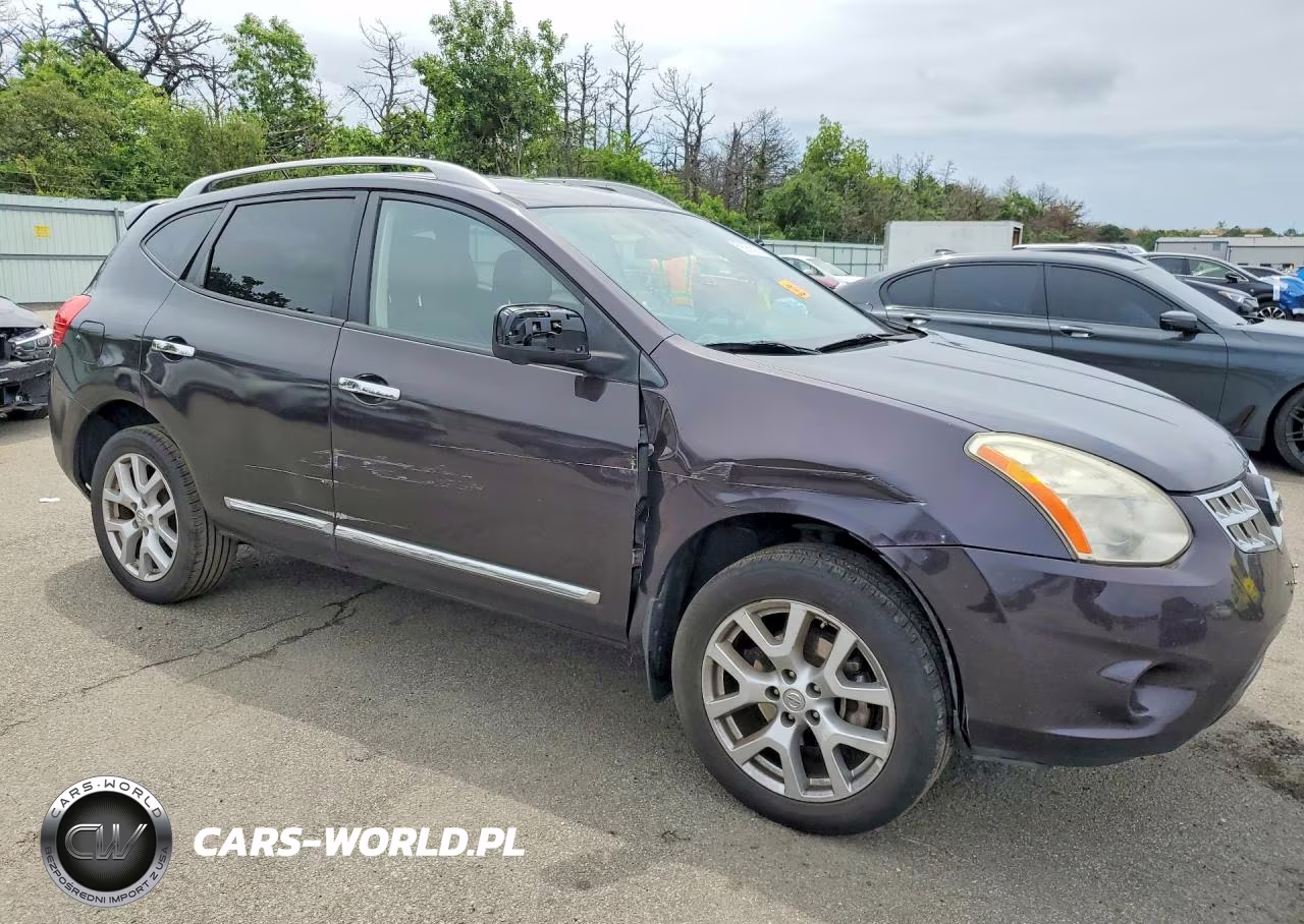 2013 Nissan Rogue S VIN:JN8AS5MV6DW634955 - 4