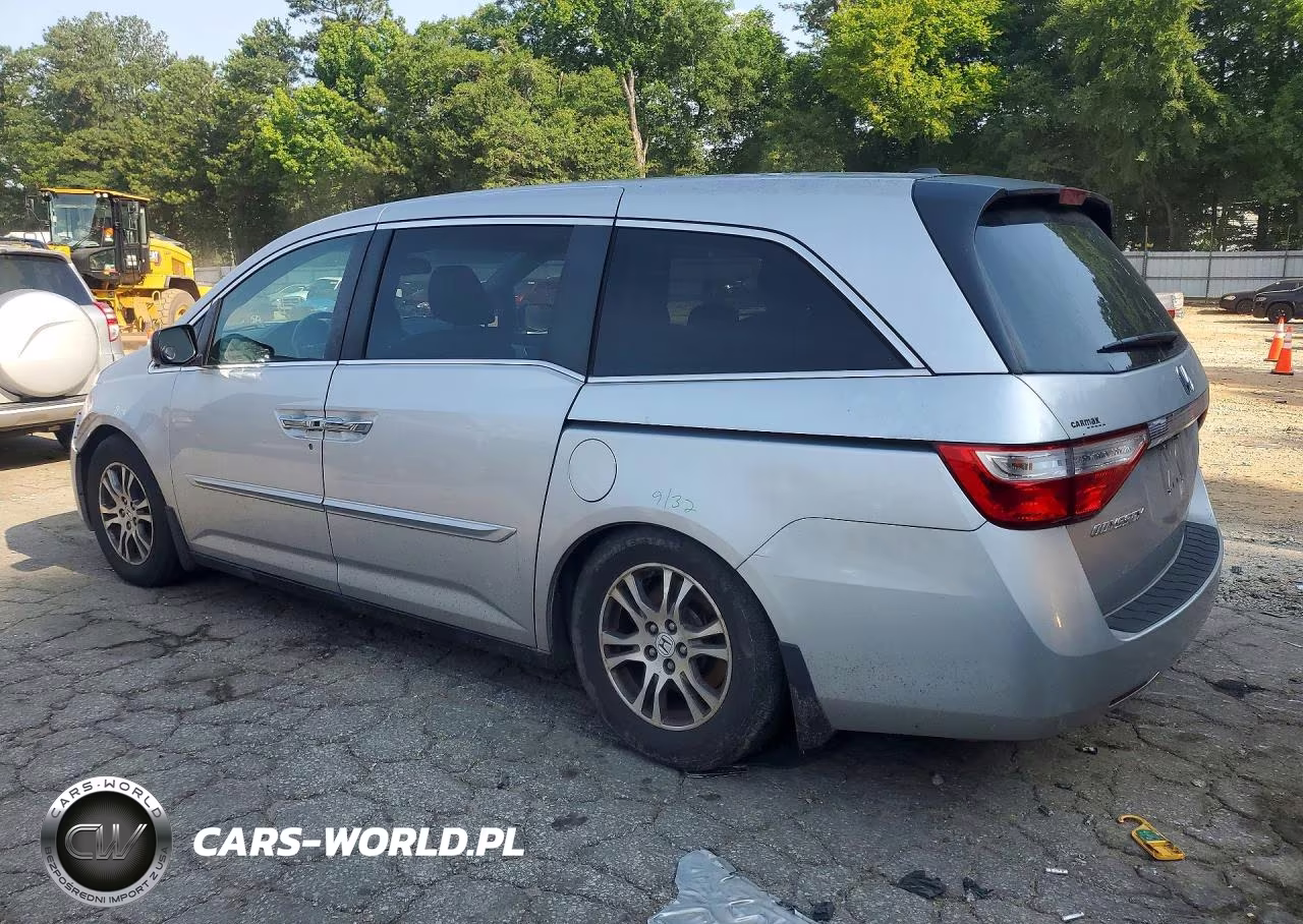 2013 Honda Odyssey Exl VIN:5FNRL5H66DB036979 - 2