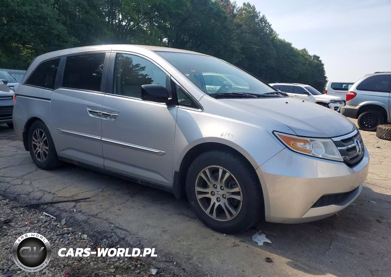 2013 Honda Odyssey Exl VIN:5FNRL5H66DB036979 - 4