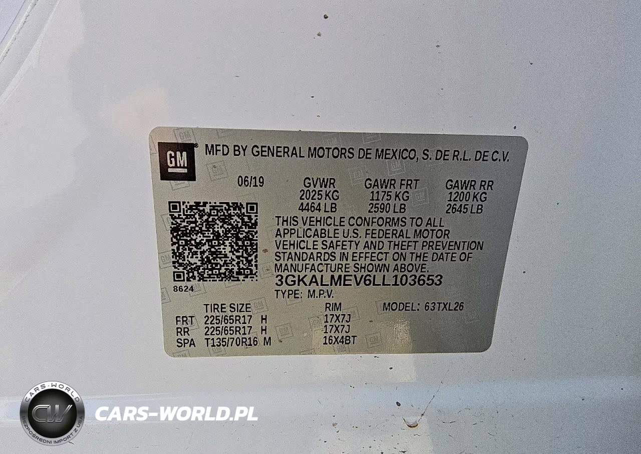 2020 GMC Terrain Sle VIN:3GKALMEV6LL103653 - 12