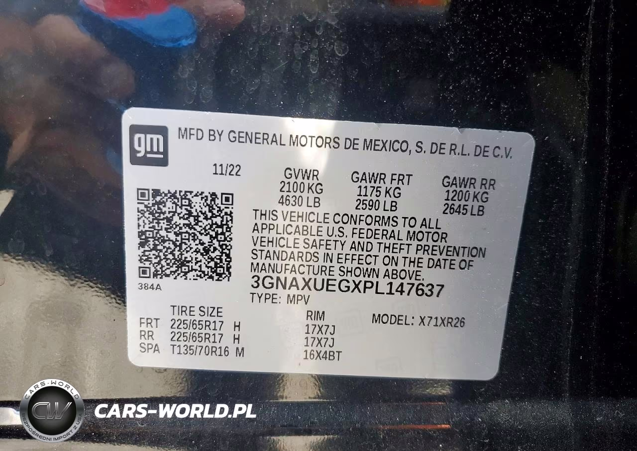 2023 Chevrolet Equinox Lt VIN:3GNAXUEGXPL147637 - 13