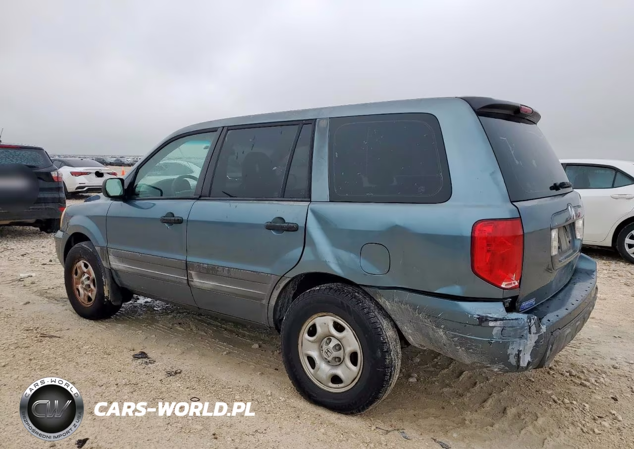 2005 Honda Pilot Lx VIN:2HKYF18195H542244 - 2