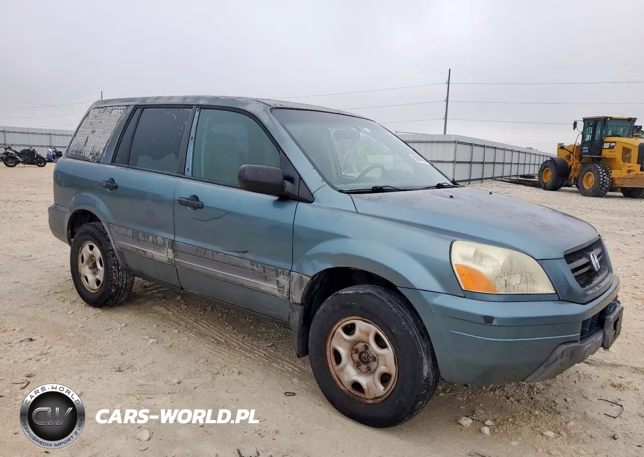 2005 Honda Pilot Lx VIN:2HKYF18195H542244 - 4