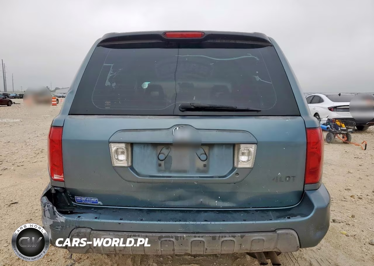 2005 Honda Pilot Lx VIN:2HKYF18195H542244 - 6