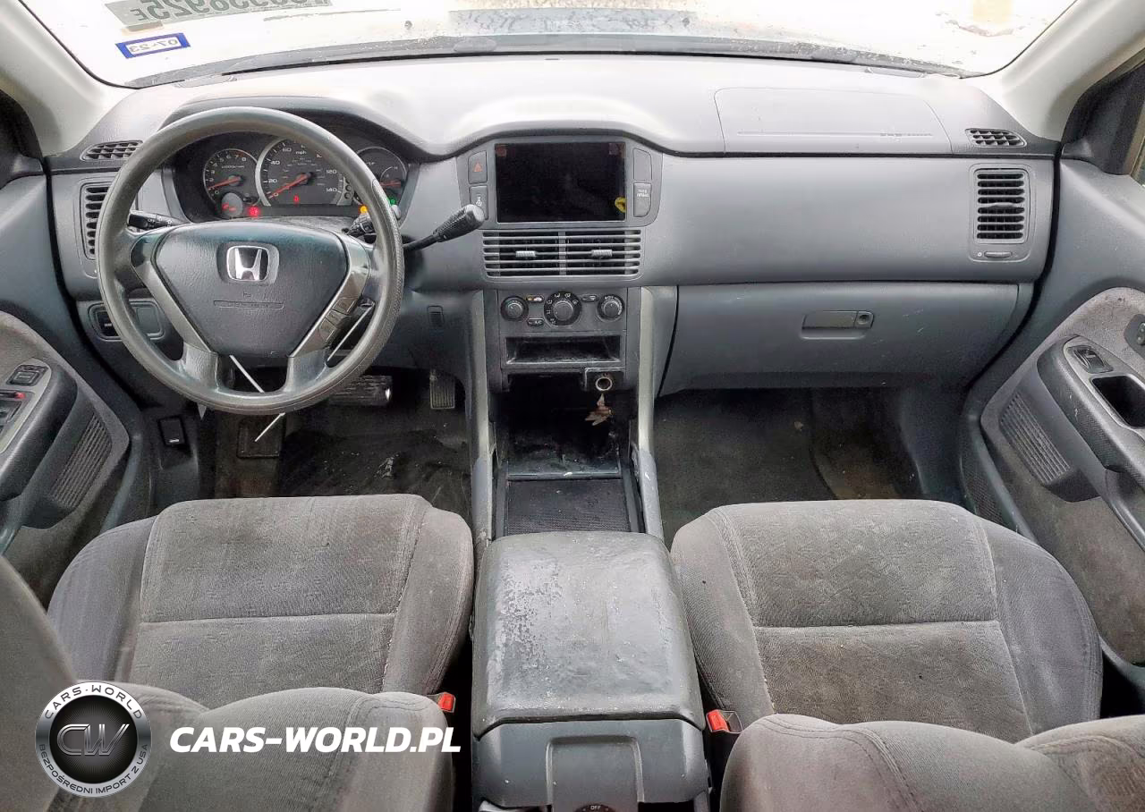 2005 Honda Pilot Lx VIN:2HKYF18195H542244 - 8