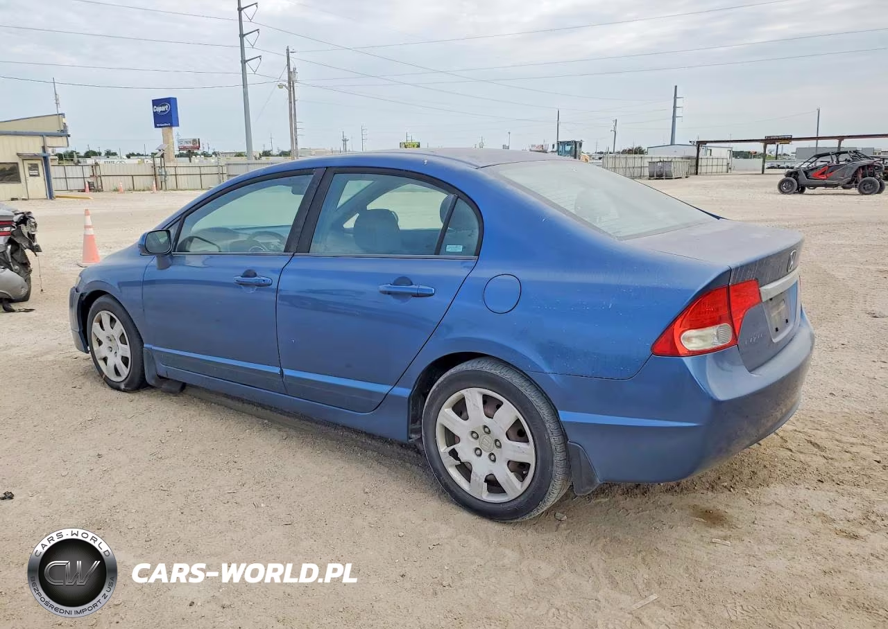 2009 Hond Civic VIN:19XFA16559E016859 - 2